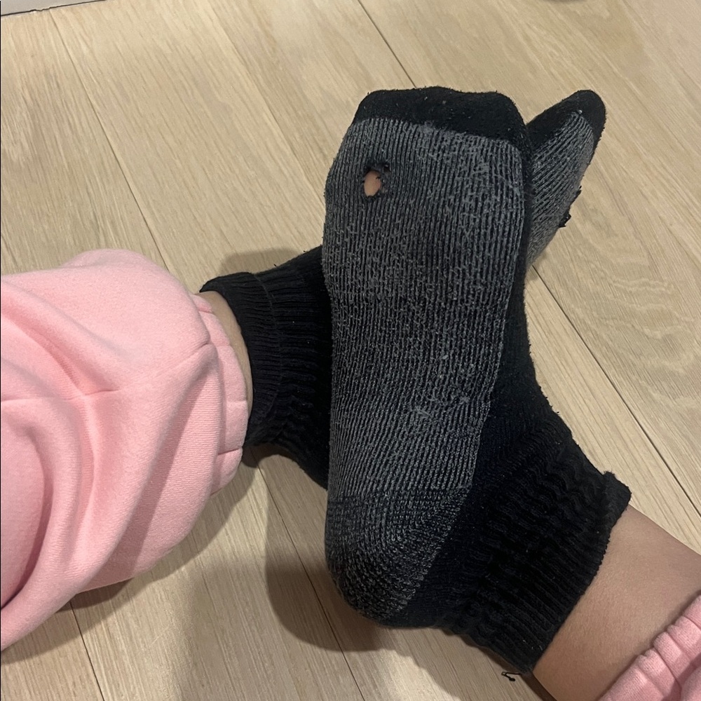Socks - used - holes on bottom but still in great shape - Picture 5 of 5